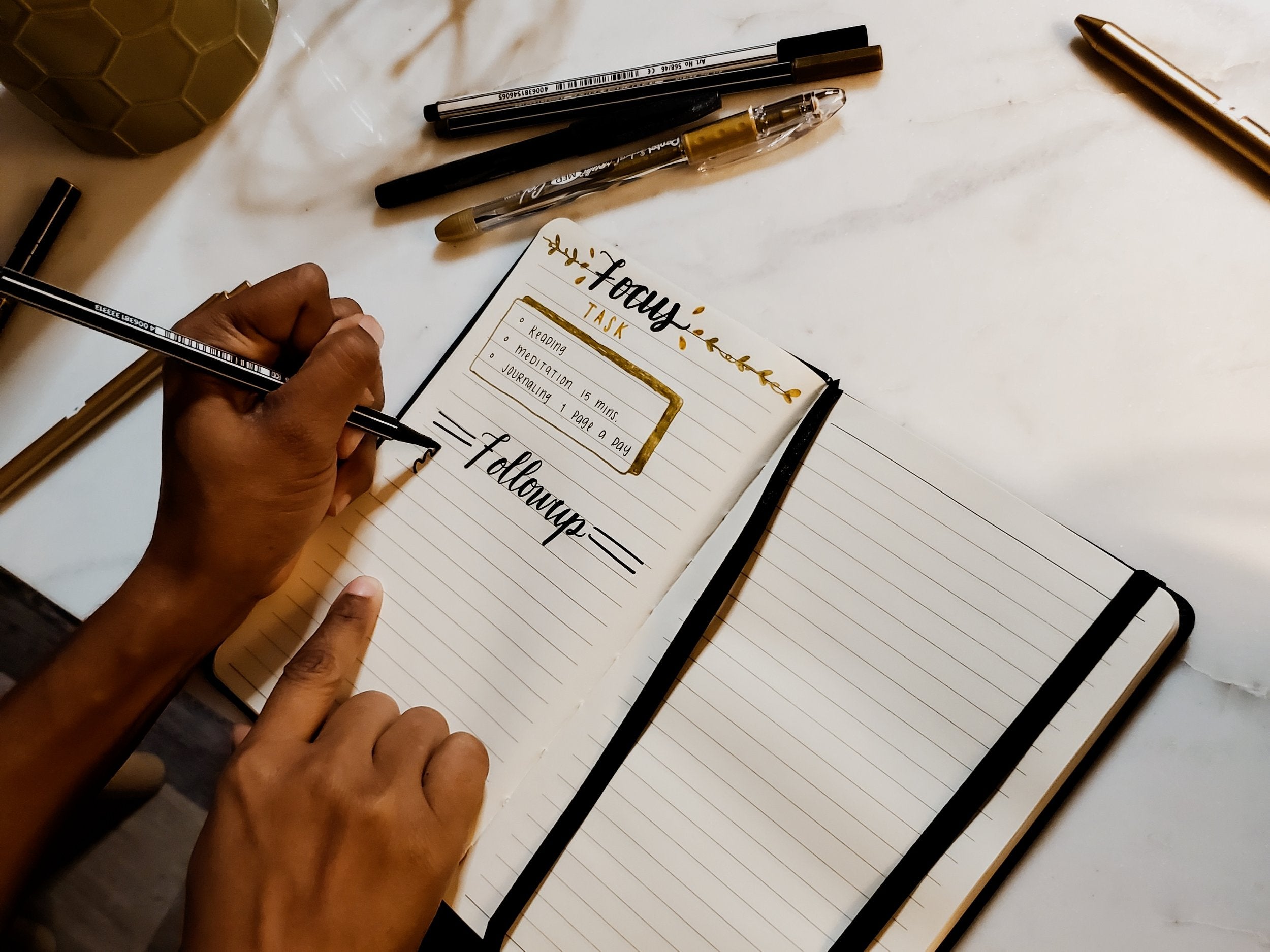 Black & Gold Journal