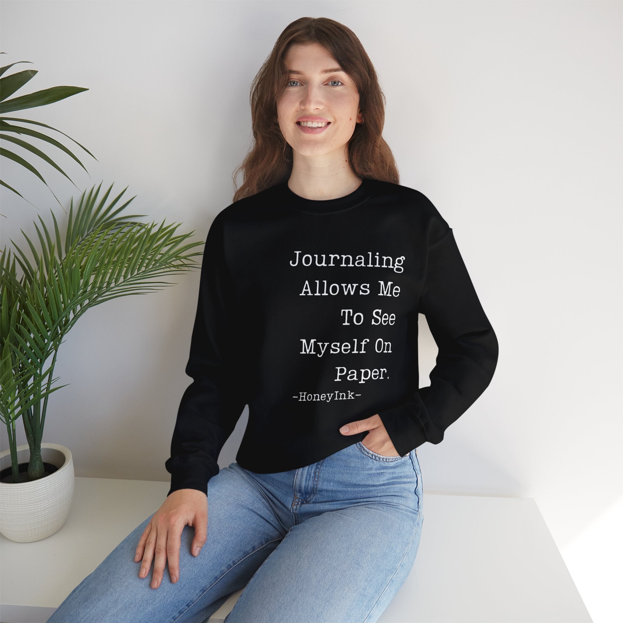 HoneyInk® Journal Crewneck Sweatshirt