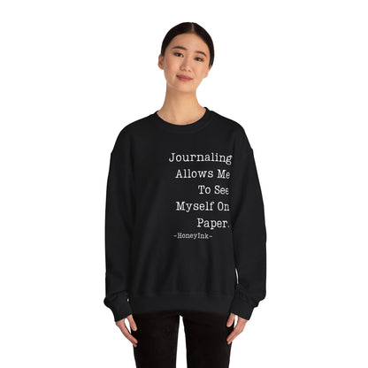 HoneyInk® Journal Crewneck Sweatshirt