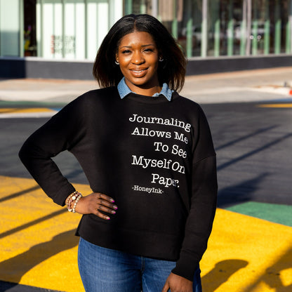 HoneyInk® Journal Crewneck Sweatshirt